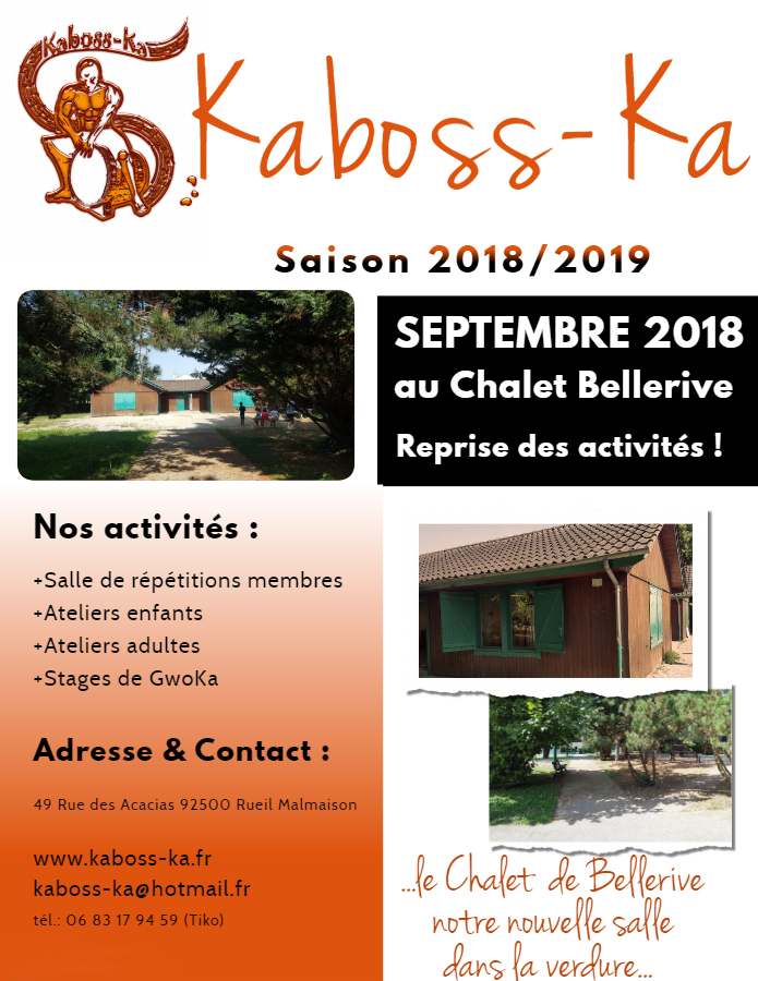 KABOSS-KA FLYER SEPTEMBRE 2018