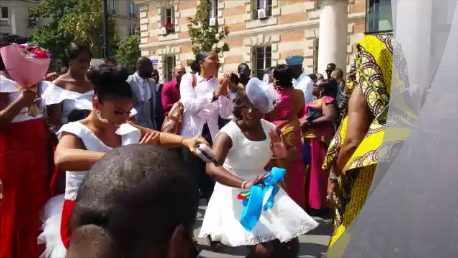 La mariée danse avec le son Kaboss-Ka 2